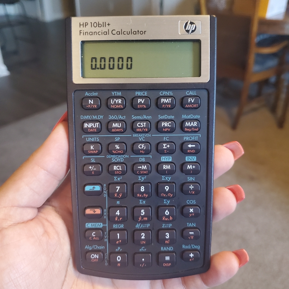 HP 10bII+ Calculator